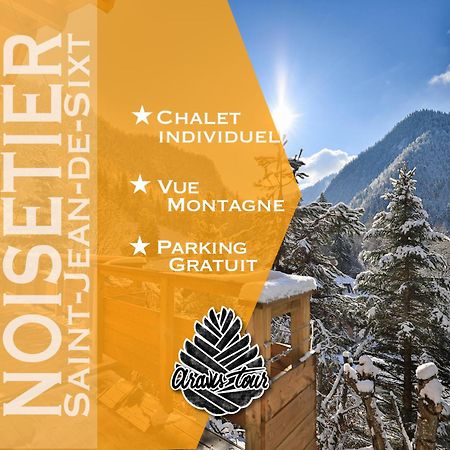 Willa Le Noisetier - Mini Chalet 2 Pers - 2Min La Clusaz - Aravistour Saint-Jean-de-Sixt Zewnętrze zdjęcie